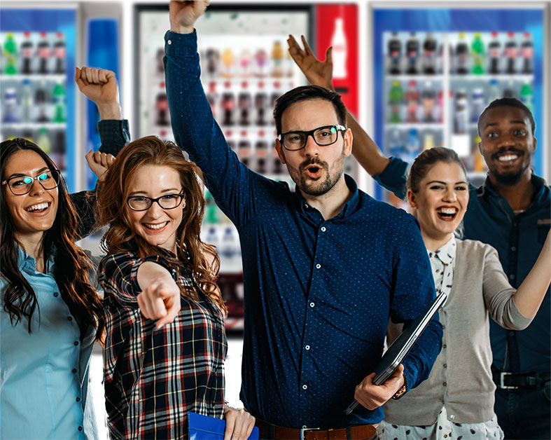 Beverage vending machines throughout Tulsa & Oklahoma City
